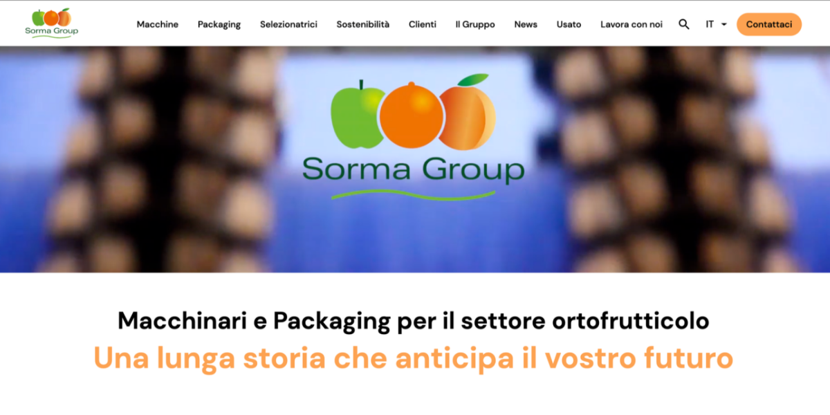 Sorma Group si rinnova, online il nuovo sito